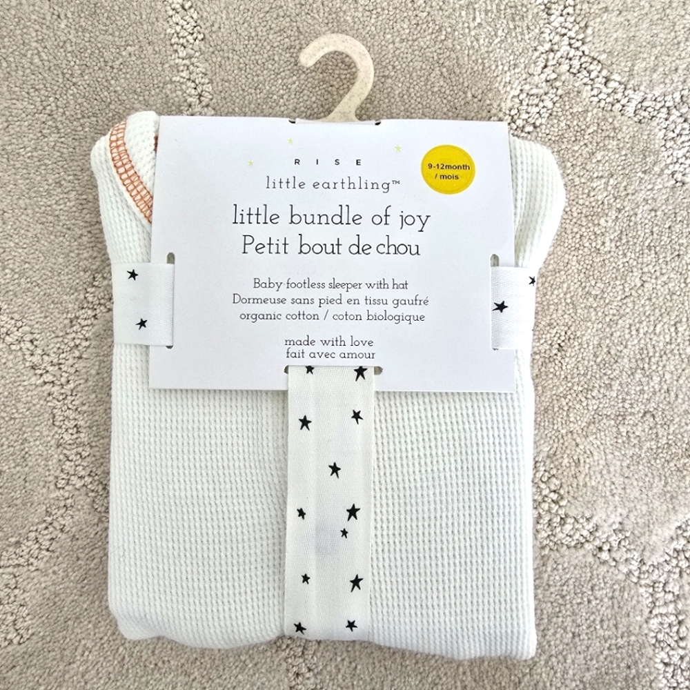 Rise Little Earthling Sleeper & Hat, 9-12mths